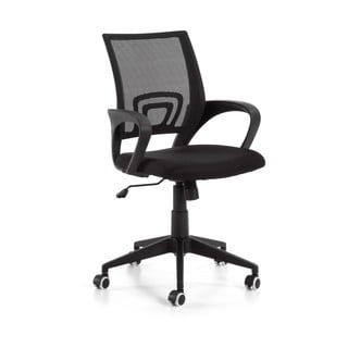 Scaun de birou Kave Home Ebor, negru