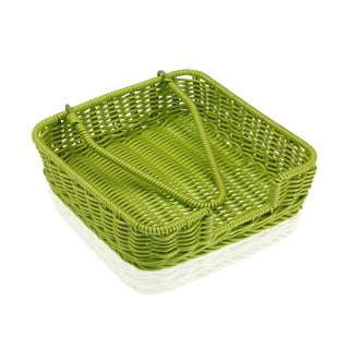 Coș pentru șervețele din hârtie Versa Wonda, 20 x 20 cm, verde