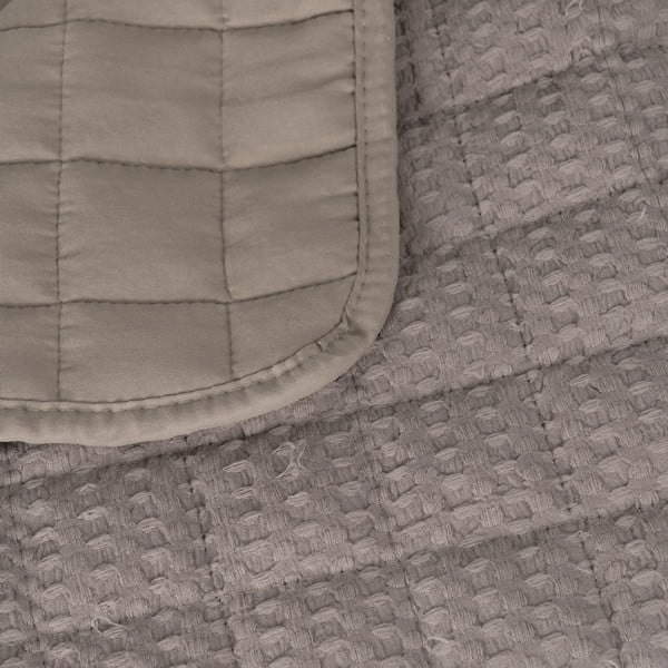 Cuvertură bej matlasată 180x260 cm – Ixia-image-1