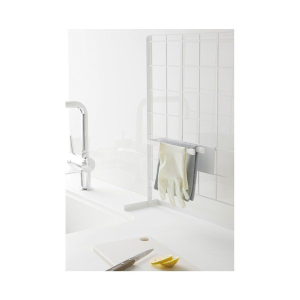 Cuier prosoape pentru panoul de accesorii bucătărie YAMAZAKI Tower Grid, alb-image-1