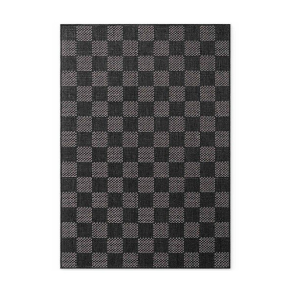 Covor pentru exterior și interior negru/crem 160x230 cm Haringey Dorothy – Ted Baker