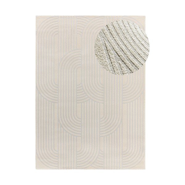 Covor gri deschis-fildeș 160x230 cm Baresa – Universal