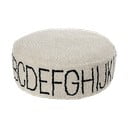 Fotoliu puf pentru copii crem ABC – Lorena Canals