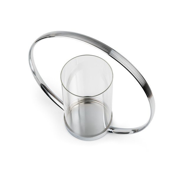 Sfeșnic pentru lumânări pastilă din metal Elana – Zilverstad-image-4