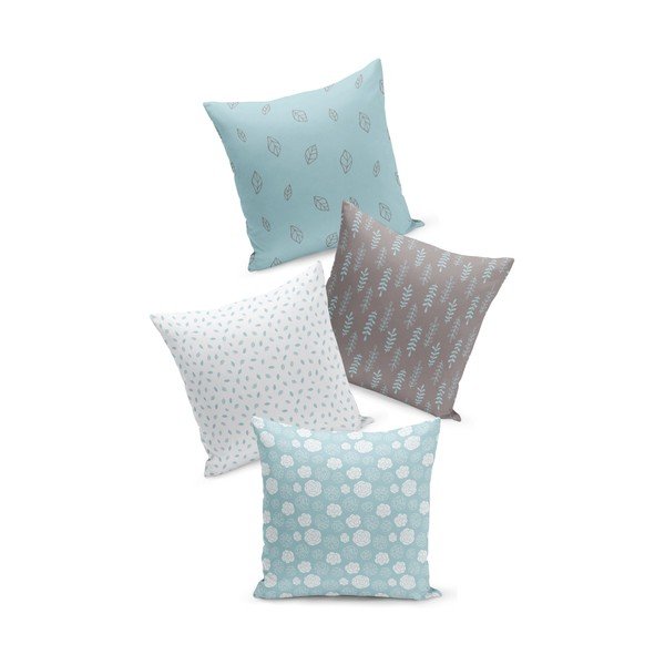 Set 4 fețe de pernă Kate Louise Marine, 45 x 45 cm
