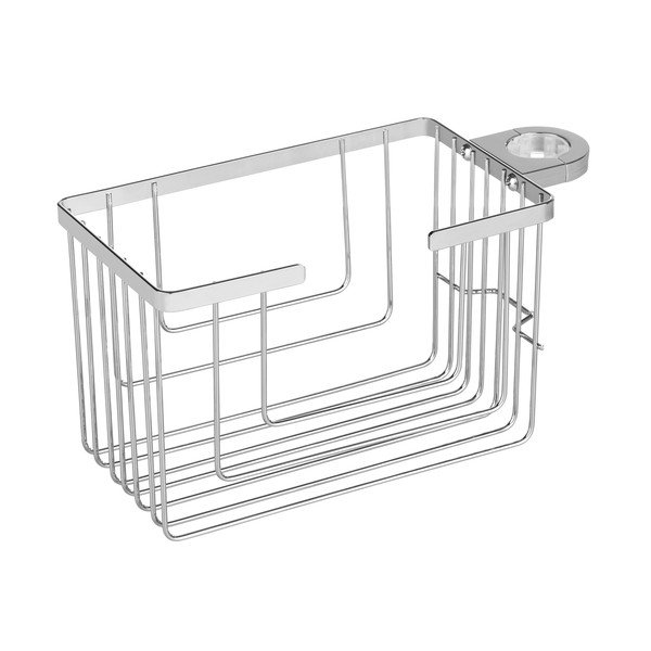 Raft pentru baie argintiu lucios autoadeziv din oțel inoxidabil Valognes – Wenko