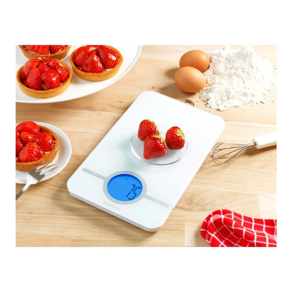 Cântar de bucătărie Brabantia Timer, alb-image-2