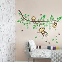 Autocolant Monkeys on Tree