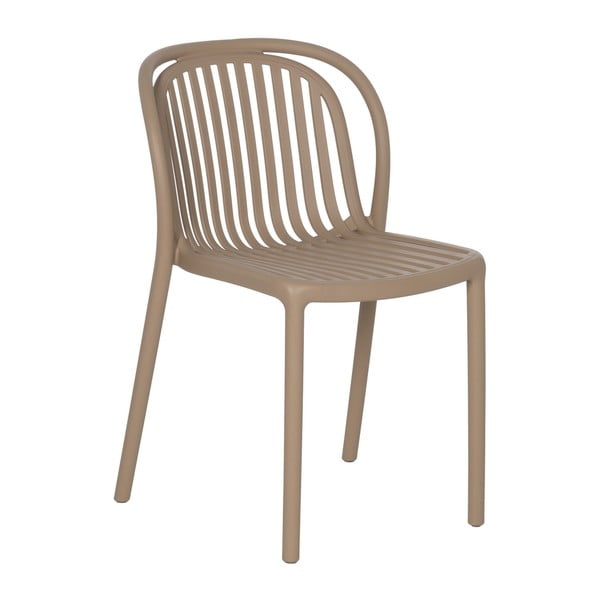 Scaun de dining bej din plastic Alia – Ixia