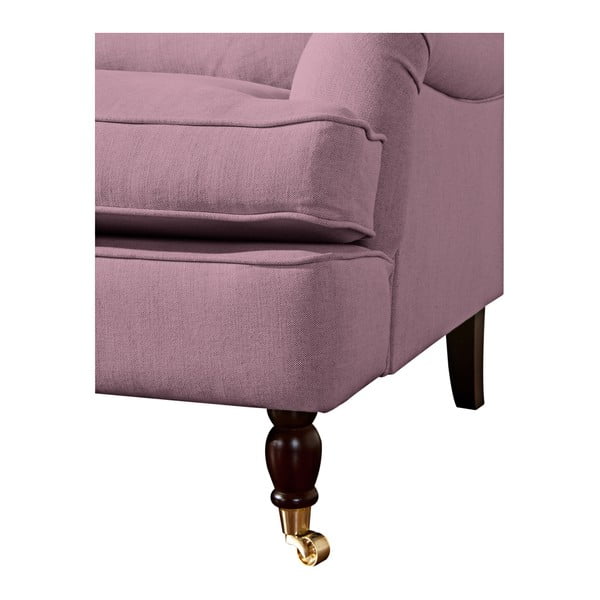 Canapea Max Winzer Passion, roz, 210 cm-image-1