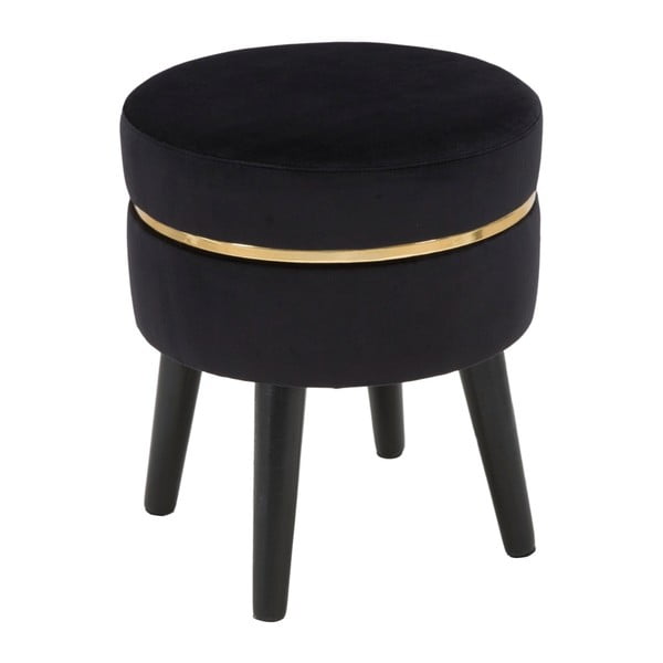 Scaun tapițat Mauro Ferretti Paris, negru-image-3