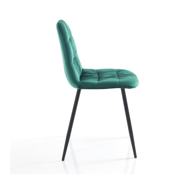 Set 4 scaune Tomasucci Fluffy, verde-image-3