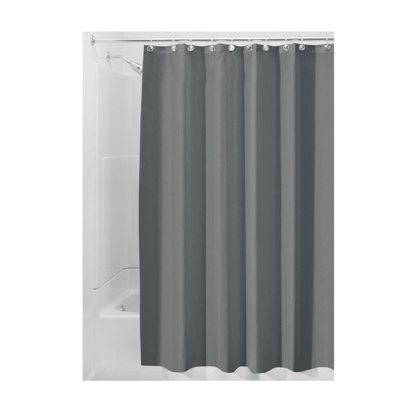 Perdea de duș iDesign, 180 x 200 cm, gri-image-2
