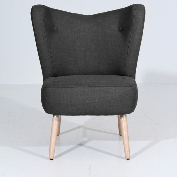 Fotoliu Max Winzer Sari, negru-image-1
