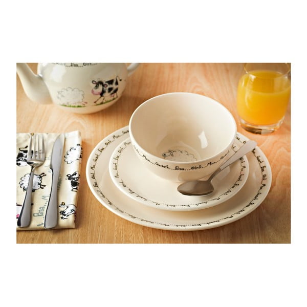 Ceainic și cană, 2 în 1, din ceramică Price & Kensington Home Farm, 400 ml-image-3