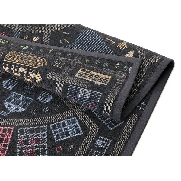 Covor cu 2 fețe Narma Ülejõe, 160 x 230 cm, negru-image-2