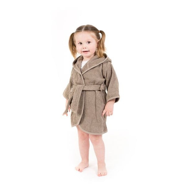 Halat pentru copii gri pentru 1-2 ani din bumbac – Tiseco Home Studio-image-2