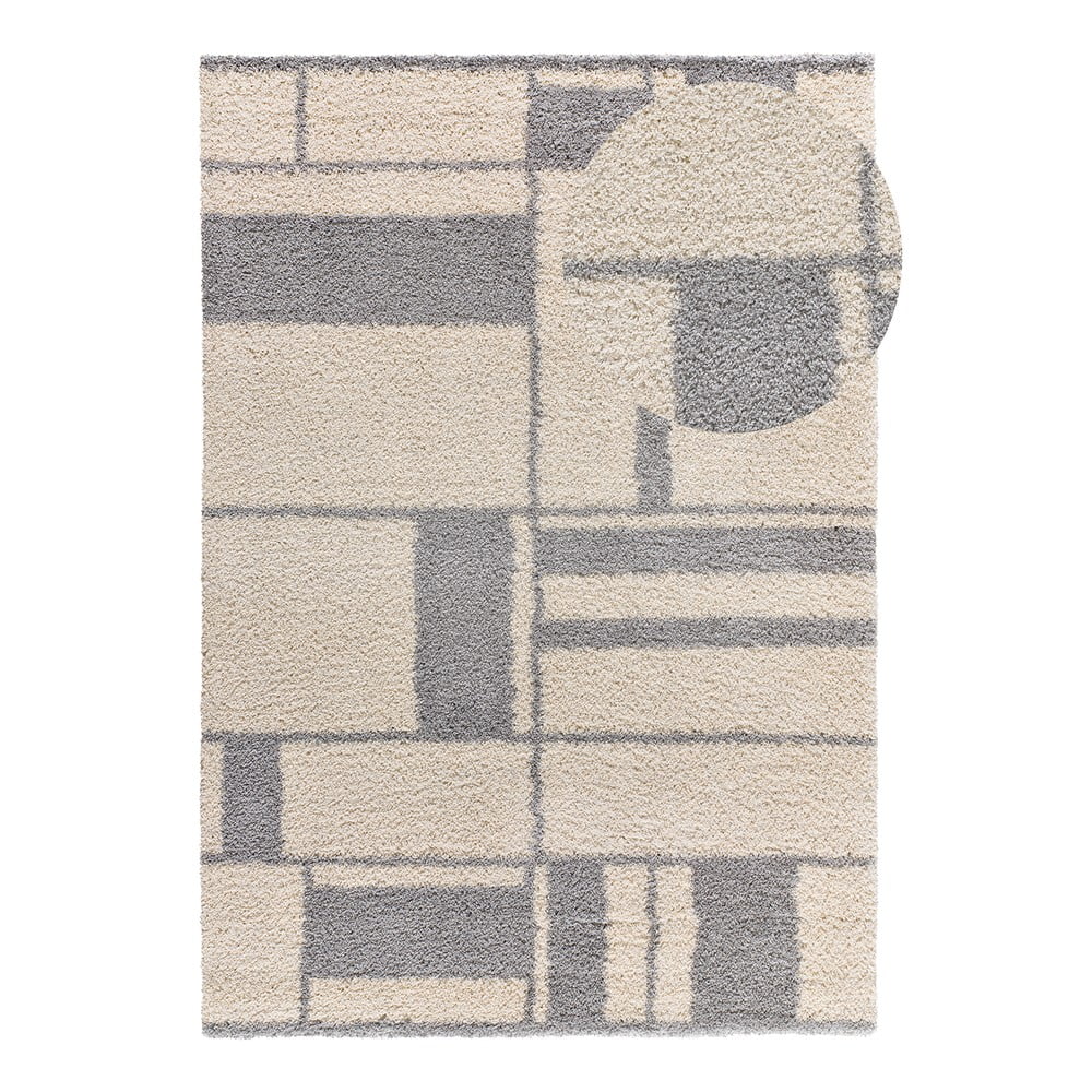 Covor gri-crem 80x150 cm Helia – Universal