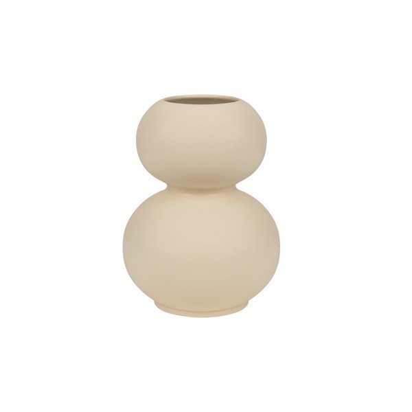 Vază bej din ceramică (înălțime 36 cm) Tuga – noo.ma
