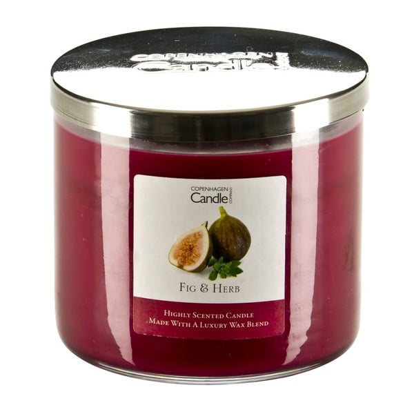 Lumânare parfumată Copenhagen Candles Fig & Herb, 50 ore