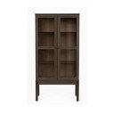 Vitrină cu aspect de lemn de stejar afumat Woodman AbbeyWood