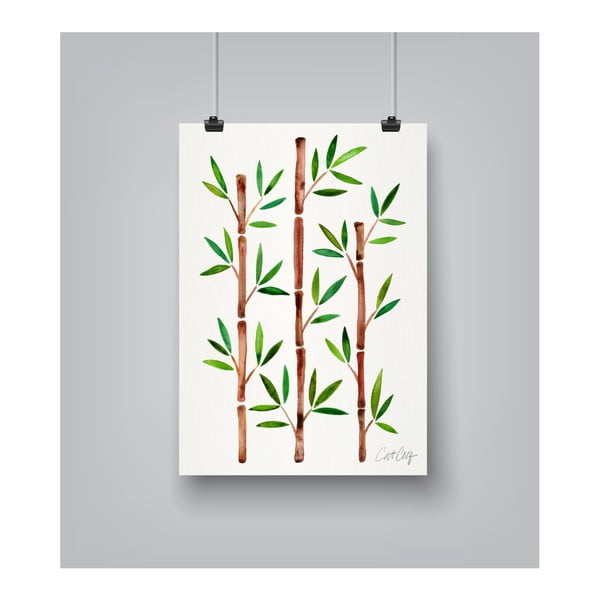 Poster Americanflat Americanflat Bamboo, 30 x 42 cm