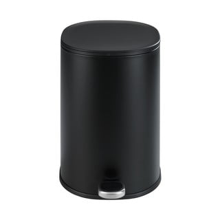 Coș de gunoi cu pedală Wenko Nant, 5 l, negru mat