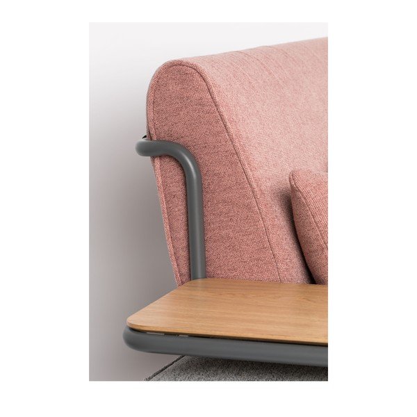 Canapea Zuiver Star, gri - roz-image-4