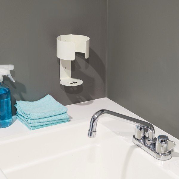 Suport de perete din oțel inoxidabil pentru șervețele iDesign Clean-image-1