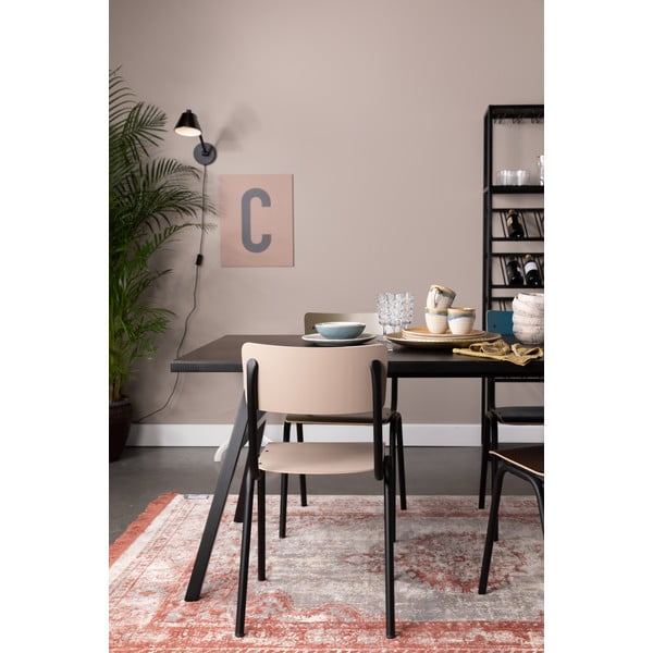 Scaune de dining bej 4 buc. Back to school – Zuiver-image-1