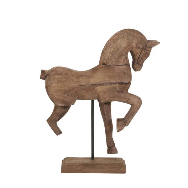 Statuetă din lemn Horse – Light & Living-image-2