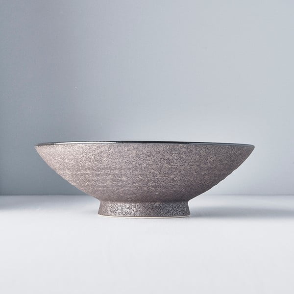 Bol înalt din ceramică pentru supă MIJ Earth, ø 24 cm, bej-image-2