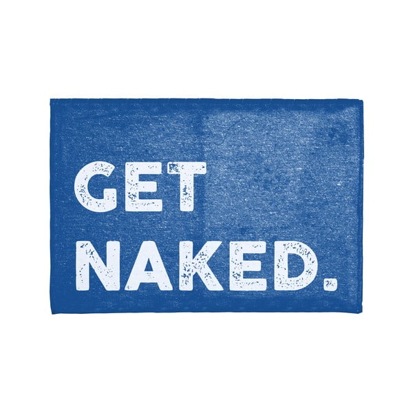 Covoraș de baie Really Nice Things Get Naked, 60 x 40 cm, albastru