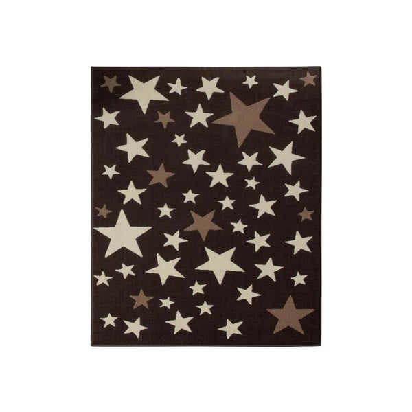 Covor Hanse Home Stars, 140 x 200 cm, maro-alb