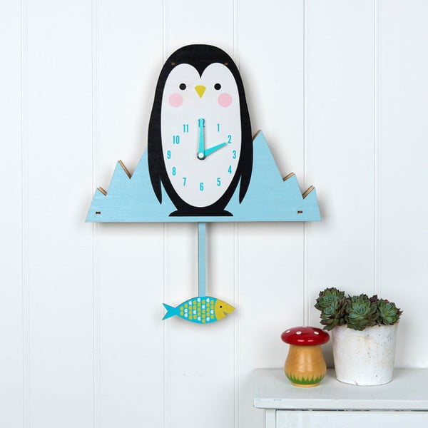Ceas din lemn Rex London Milo The Penguin-image-1