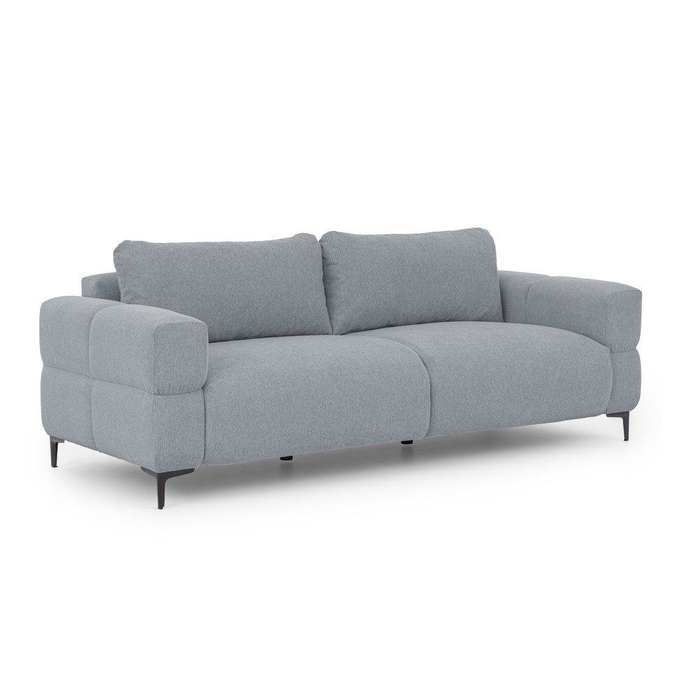 Canapea albastru prăfuit 217 cm Helio – Ropez