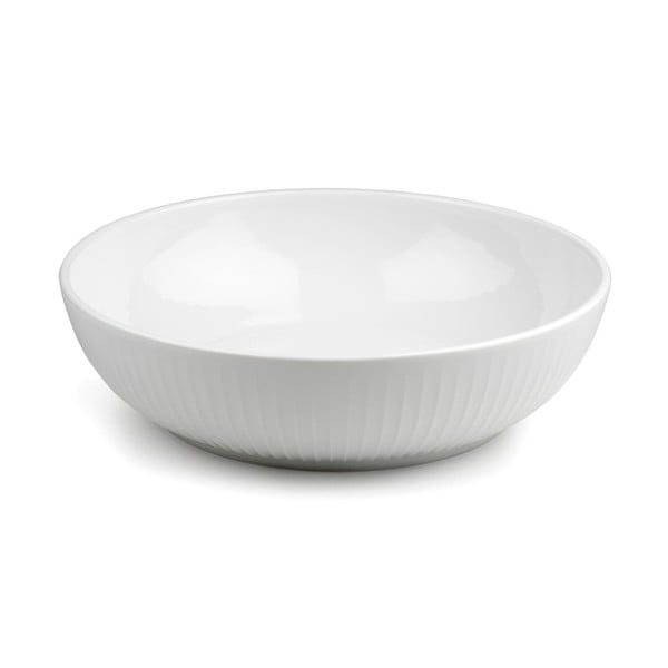 Bol din porțelan pentru salată Kähler Design Hammershoi, ⌀ 30 cm, alb