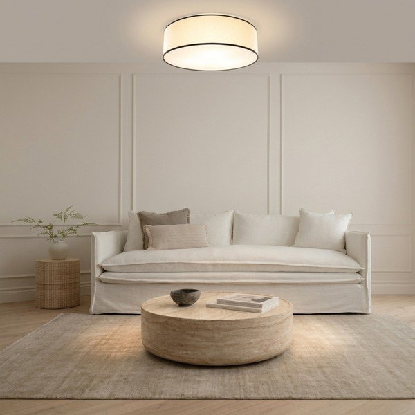 Plafonieră albă din hârtie ø 60 cm TOP – Thoro-image-1