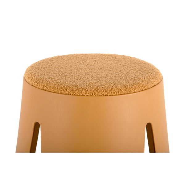 Scaun galben ocru din plastic Savor   – Leitmotiv-image-3