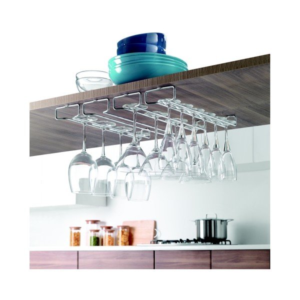 Set 2 suporturi pentru agățat pahare Metaltex Glass Holder-image-2