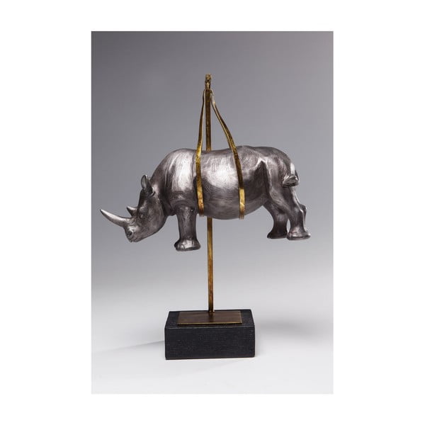 Decorațiune Kare Design Hanging Rhino, înălțime 43 cm