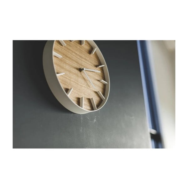 Ceas de perete YAMAZAKI RIn Claro, ⌀ 27 cm-image-4