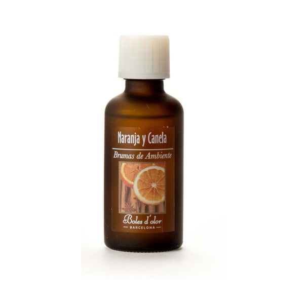 Esență cu aromă de portocale și scorțișoară pentru difuzor electric Boles d´olor Naranja y Canela, 50 ml