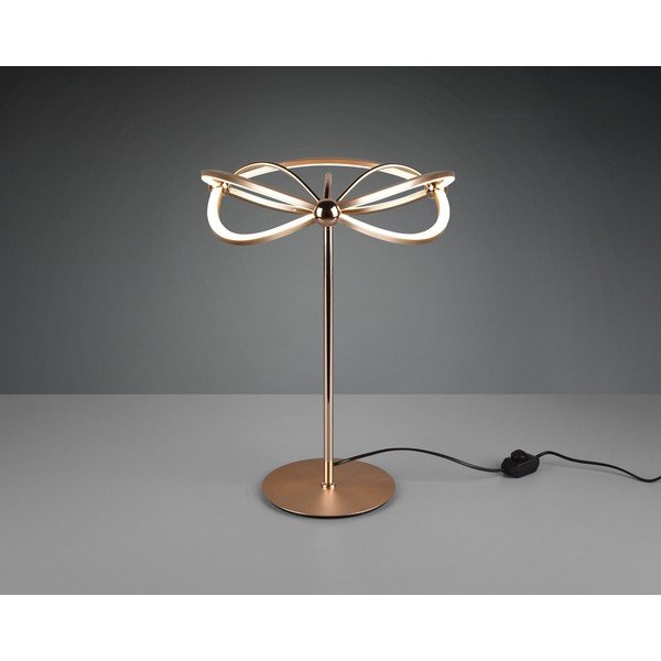 Veioză alămie LED cu intensitate reglabilă (înălțime 50 cm) Charivari – Trio-image-1