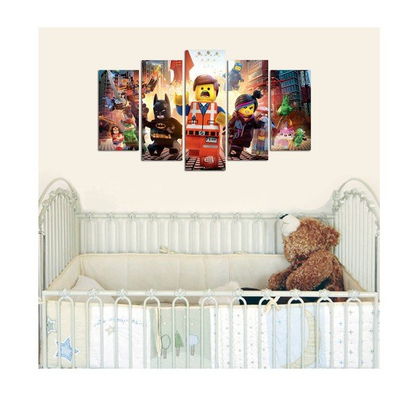 Tablou din 5 piese Lego-image-1