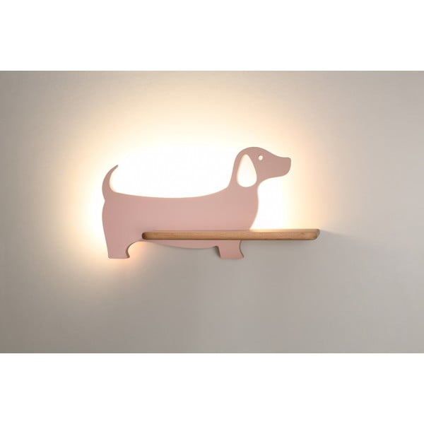 Corp de iluminat pentru copii roz Dog – Candellux Lighting-image-4