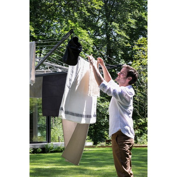 Uscător de rufe gri antracit pentru grădină 50 m Topspinner – Brabantia-image-4
