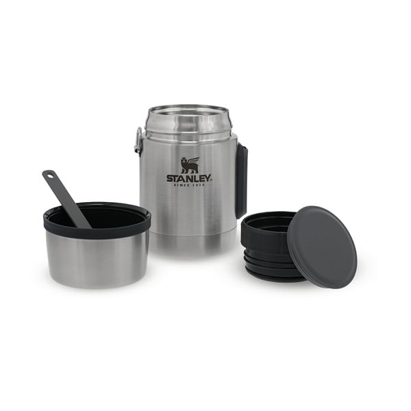 Termos argintiu pentru mâncare din oțel inoxidabil 530 ml Adventure – Stanley-image-2