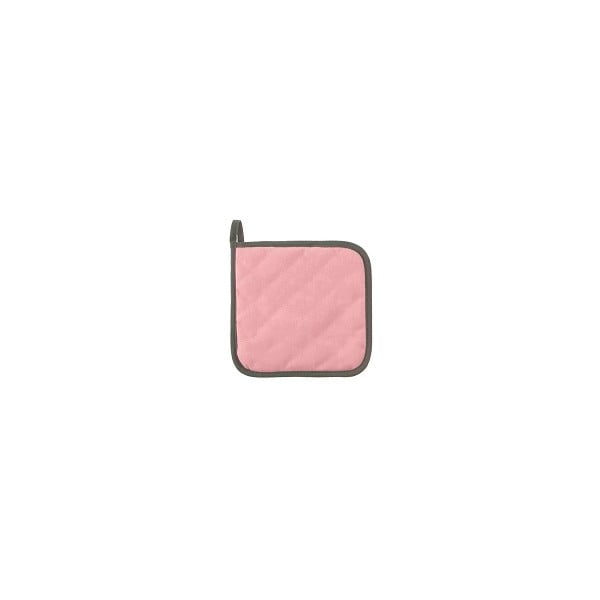 Mănușă din bumbac pentru bucătărie Tiseco Home Studio Abe, 20 x 20 cm, roz