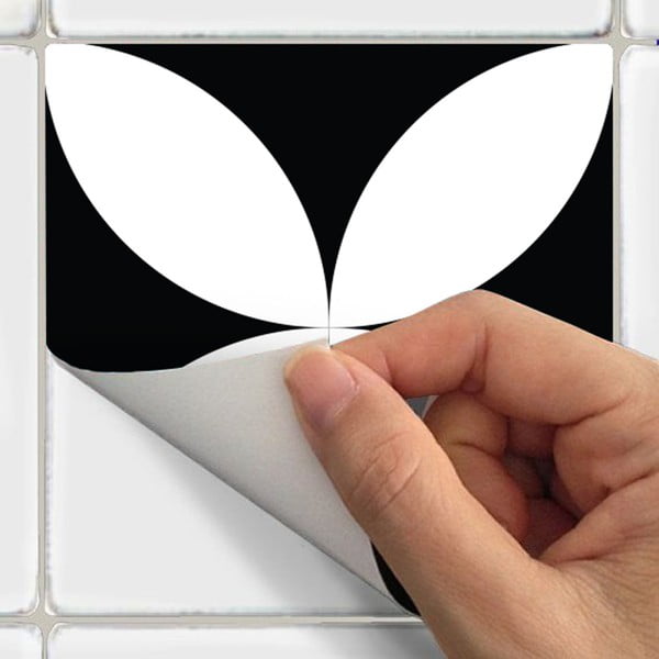 Set 60 autocolante de perete Ambiance Aniello, 10 x 10 cm-image-2